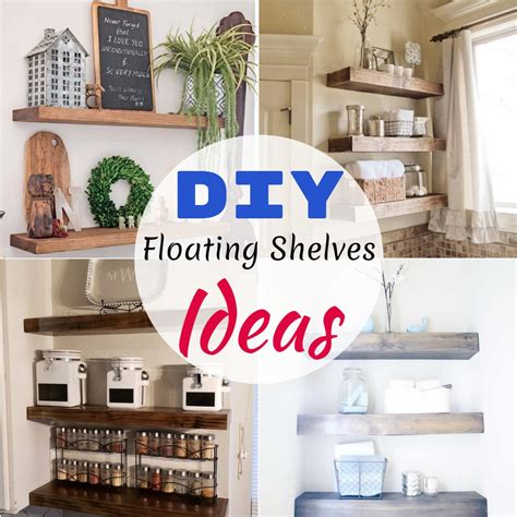 25 DIY Floating Shelves Ideas For Every Room - DIYnCrafty