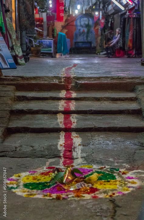 buddhist prayer flags and mandalas rituals Stock Photo | Adobe Stock