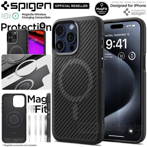 Spigen Core Armor Magfit Magsafe Compatible Case For Iphone 15 Pro