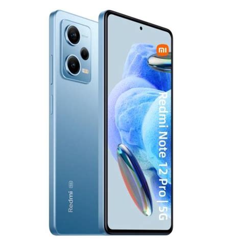 Xiaomi Redmi Note 12 Pro 5g 6go 128go Bleu Ciel Smartphone Cdiscount