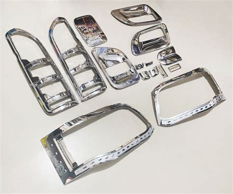 Toyota Hiace GL Grandia 2009 To 2013 Chrome Combo Garnish Cover Set