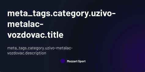 Uzivo Metalac Vozdovac Mozzart Sport