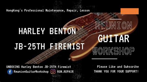 Thomann Harley Benton Jb Th Firemist Jazz Bass Youtube