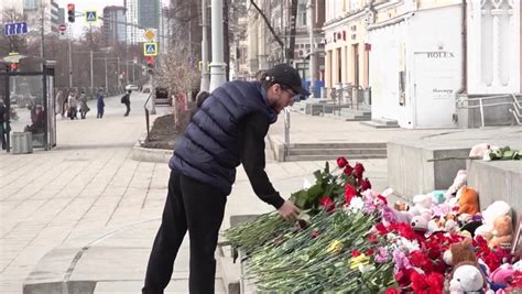 Russian Cities Mark Day Of Mourning After Moscow Concert Hall Attack