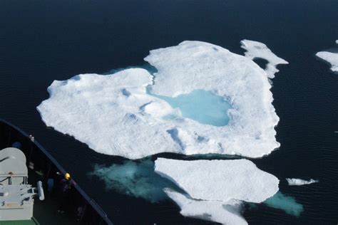 Cryospheric Sciences Image Of The Week The Ice Blue Eye Of The Arctic