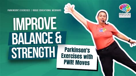 Parkinson S Exercises With Pwr Moves Improve Balance Strength