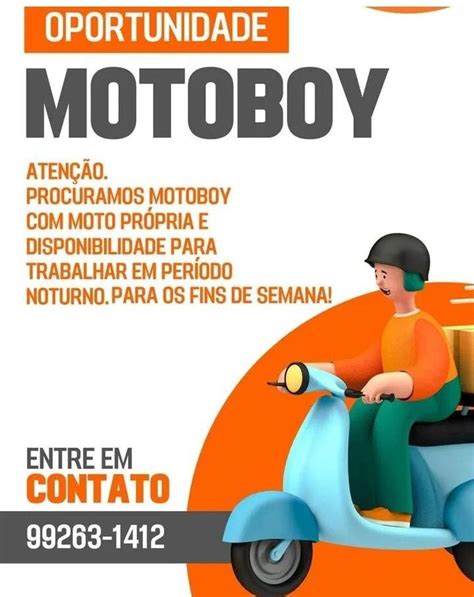 Empresa seleciona para vaga de Motoboy Envie seu currículo Central