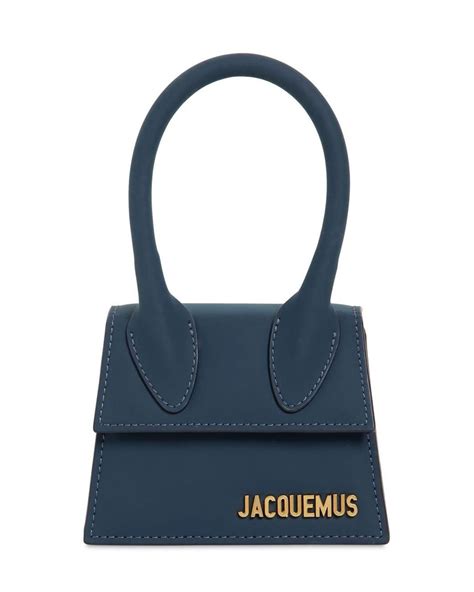 Jacquemus Le Chiquito Bag Matte Navy In Blue Lyst Australia