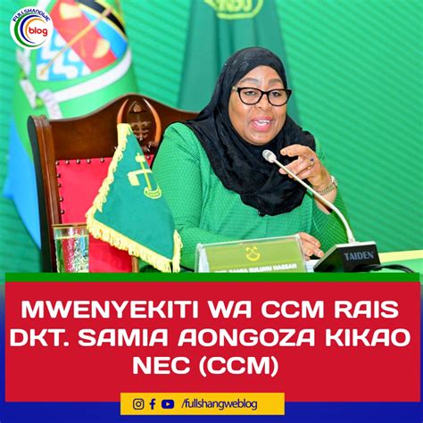 MWENYEKITI WA CCM RAIS DKT SAMIA AONGOZA KIKAO CHA NEC CCM Full