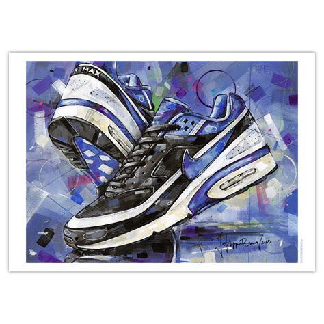 Nike air max classic BW Persian violet poster (70x50cm) – Jos ...