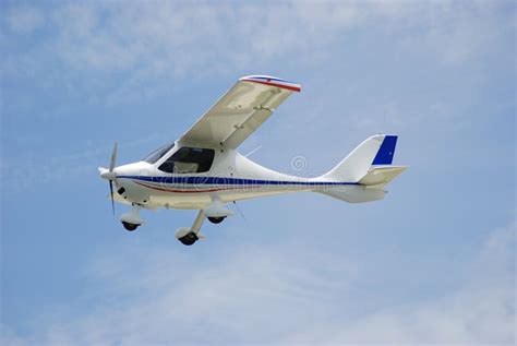 Small Plane Flying stock image. Image of moving, gear - 13310965