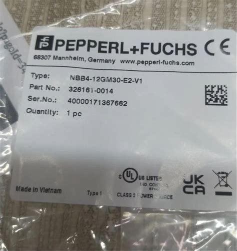 Pepperl Fuchs NBB4 12GM30 E2 V1 Inductive Sensor At Rs 1100 In New Delhi