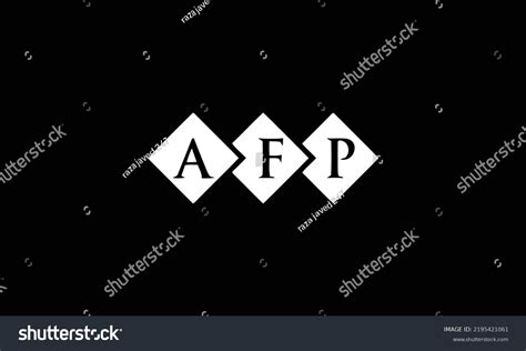 Afp Letter Logo Afp Best White Stock Vector (Royalty Free) 2195421061 ...