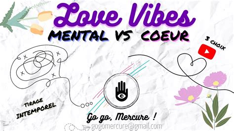 Love Vibes Mental Vs Coeur Choix Tirage Sentimental G N Ral