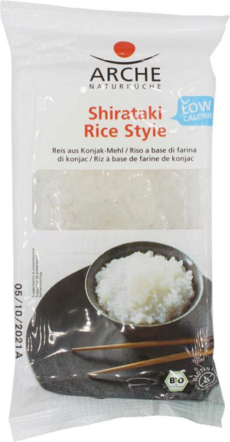 Arche Naturk Che Organic Shirataki Rice G Piccantino Online Shop