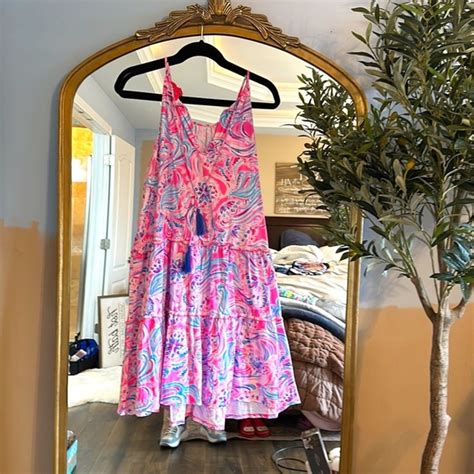 Lilly Pulitzer Dresses Lilly Pulitzer Evalyn Swing Dress Xl Poshmark