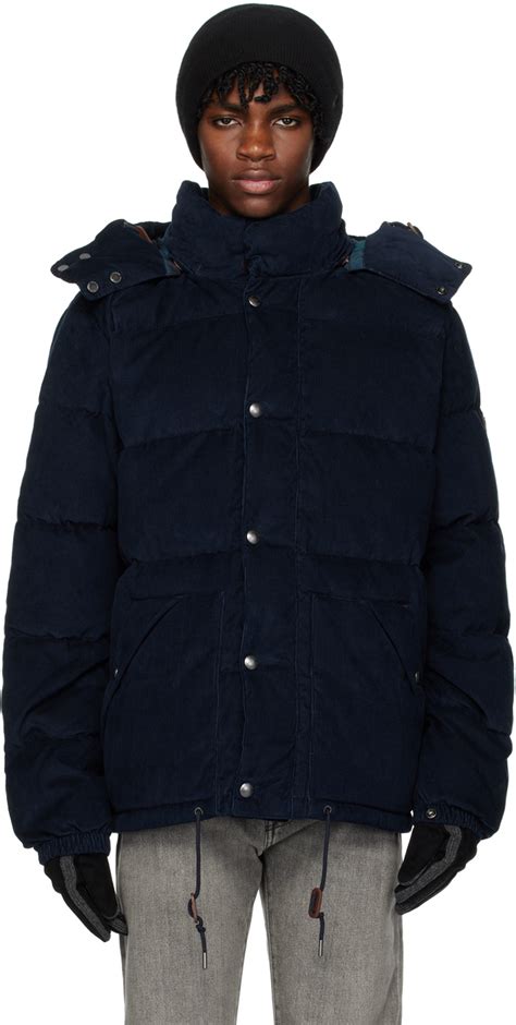 Polo Ralph Lauren Cotton Corduroy Water Repellent Removable Hood Down