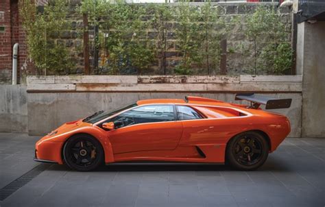 Wallpaper Lamborghini, Diablo, side view, Lamborghini Diablo GTR for ...