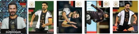 PANINI DEUTSCHLAND 2024 Besten aus Europa Sticker All 5 Gündoğan