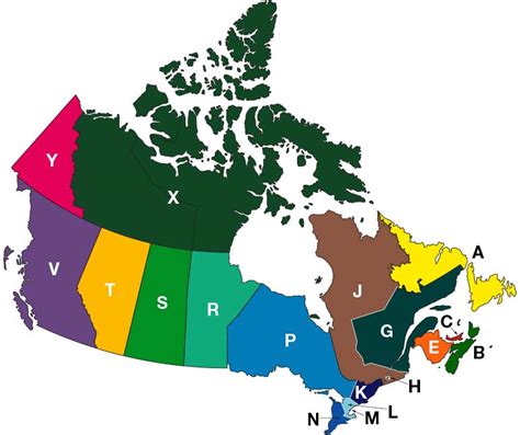 Postal Code Quebec Canada Page Of Zip Code