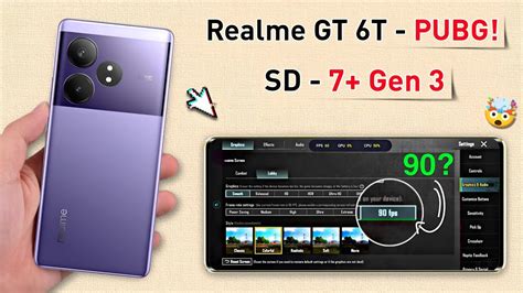 Realme GT Neo 6 SE Pubg Test Graphics Test Realme GT 6T Pubg Test