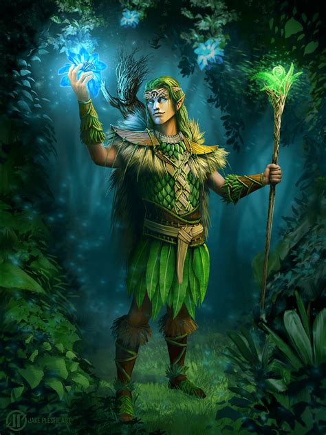 Pathfinder Druid Male