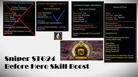 Dragon Nest SEA Sniper STG 24 With ADJ VDJ Before Hero Skill