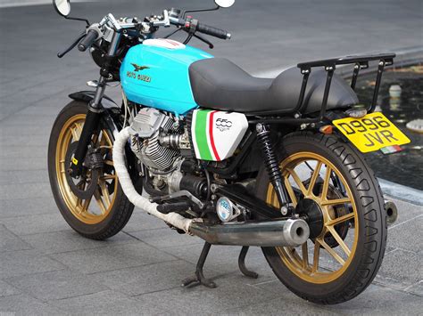 Restored 1986 Classic Moto Guzzi V65 Monza Style Cafe Racer