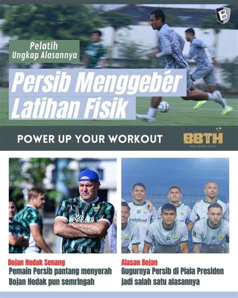 PERSIB MENGGEBER LATIHAN FISIK BOBOTOH ID