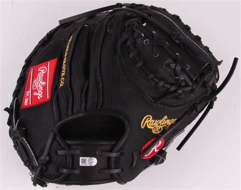 Yadier Molina Signed Rawlings Catcher's Mitt (MLB Hologram) | Pristine ...