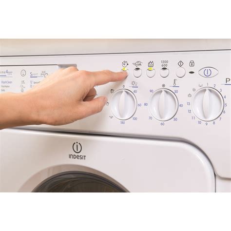 Indesit Iwde126 6kg Wash 5kg Dry 1200rpm Integrated Washer Dryer White Appliances Direct