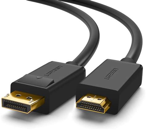 Ugreen K Uhd Dp To Hdmi Cable Male To Male Displayport To Hdmi Video