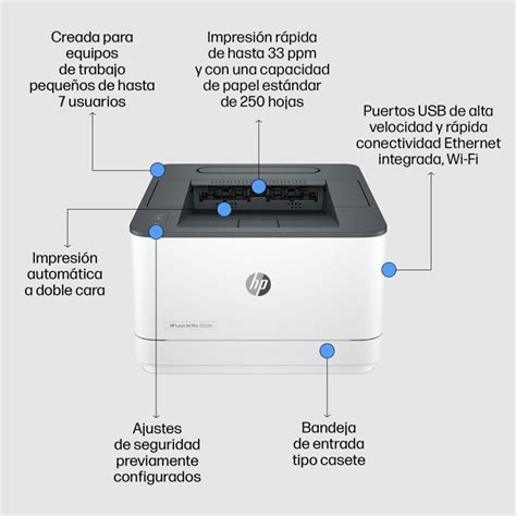 HP LaserJet Pro 3002dn Impressora Laser Monocromática Duplex