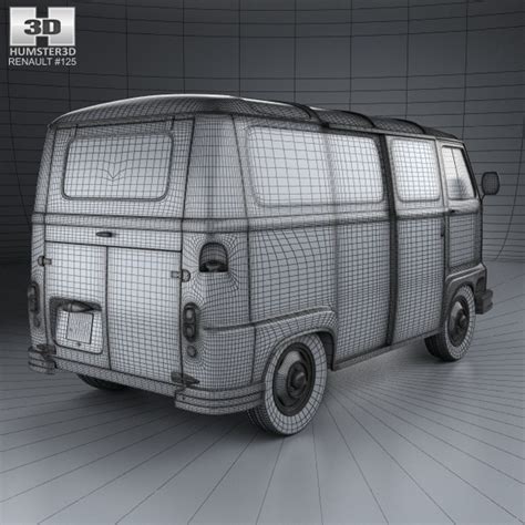 3D Renault Estafette Panel TurboSquid 1158690