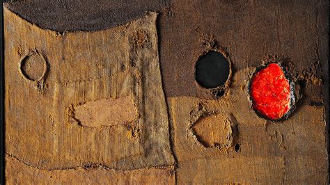 Alberto Burri Alla Mostra Su San Francesco Alla National Gallery