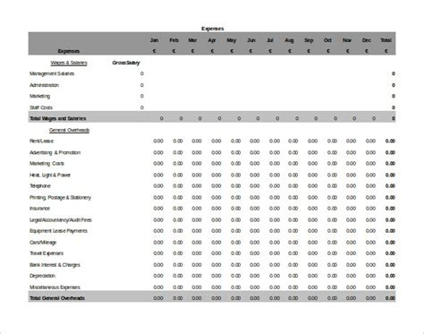 Free Printable Accounting 10 Column Worksheet