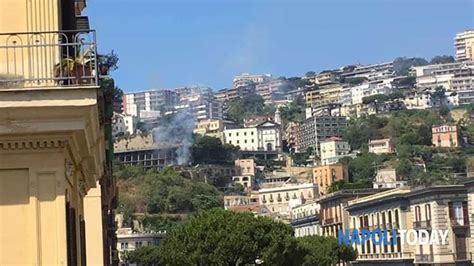 Incendio Posillipo Foto Nicola Galiero