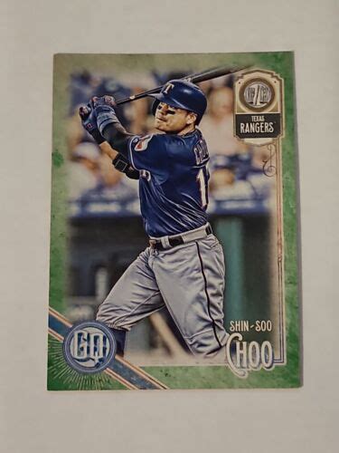 Topps Gypsy Queen Green Shin Soo Choo For Sale Online Ebay