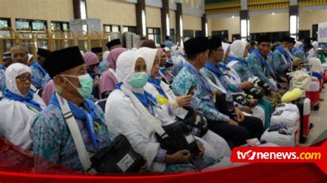 355 Jamaah Calon Haji Kloter 1 Tiba Di Asrama Haji Palembang