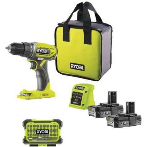 Pack Ryobi Perceuse Visseuse R Dd S V One Plus Batteries