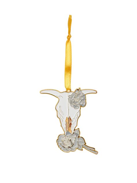 Georgia O’Keeffe Cow’s Skull with Calico Roses Ornament – The Art ...