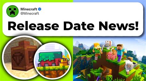 Finally Some Minecraft 120 Release Date News Minecraft 120 News