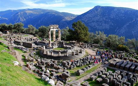 Delphi Archaeological Site, The Navel Of Earth In Greece!