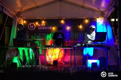 Silent Disco Im Garten Alter Gasometer Alter Gasometer Zwickau