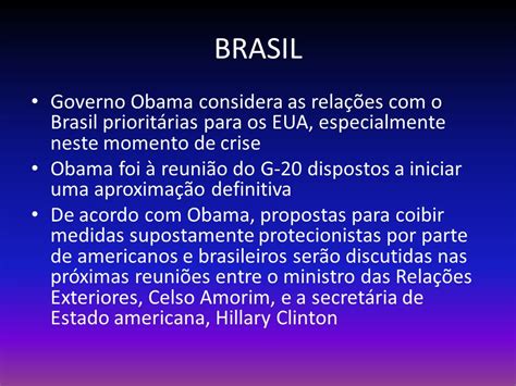 Perspectivas HistÓricas Para O Governo Barack H Obama Ciclo HistÓria