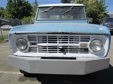 1966 Ford Bronco Uncut