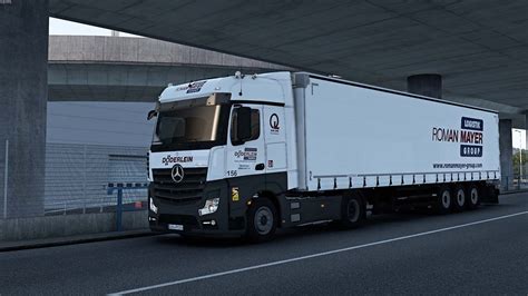 Mercedes Benz New Actros By Dotec Update V Ob Ets Mods