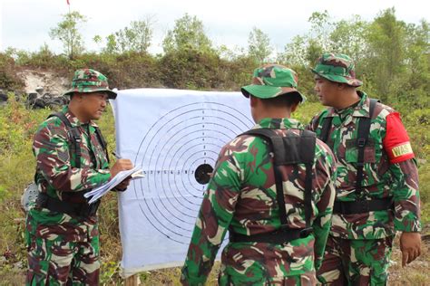 Kodim 1015 Sampit Gelar Latihan Menembak Triwulan Ke III Ta 2023