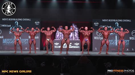 Npc Usa Championships Men S Bodybuilding First Callout Awards