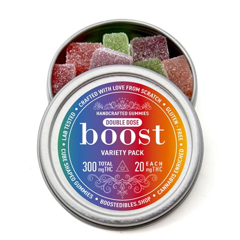 BOOST – THC Gummy Cube Edibles | weed-fans.com